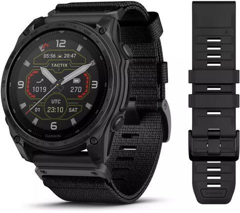 Смарт-годинник Garmin Tactix 8 - 51 mm Solar Elite Includes Applied Ballistics Elite Solver (010-03407-10/11) 621714 фото