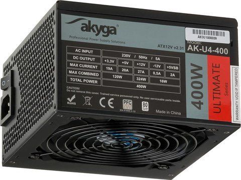 Блок питания Akyga AK-U4-400 400W 342288 фото