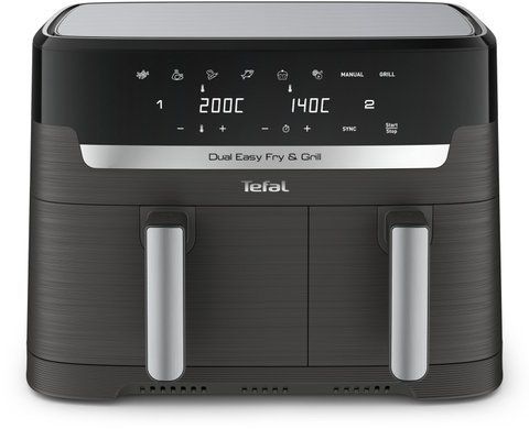Мультипечь Tefal Dual Easy Fry&Grill Air Fryer EY905B10 620570 фото