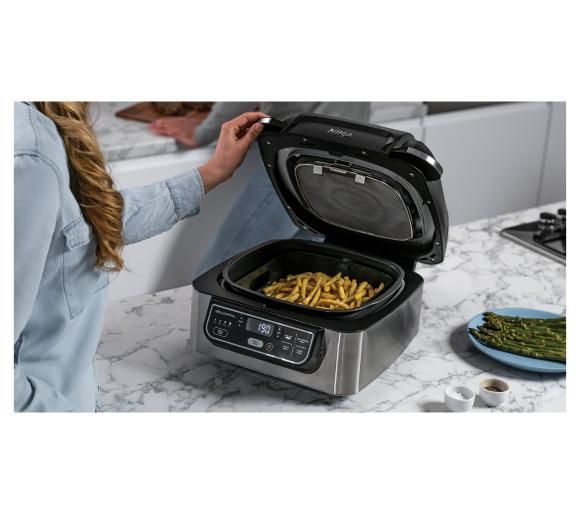 Мультипіч (аерофритюрниця) Ninja Health Grill & Air Fryer AG301EU 330016 фото