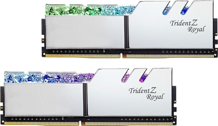 Память для настольных компьютеров G.Skill G.Skill 32 GB (2x16GB) DDR4 3600 MHz Trident Z Royal (F4-3600C19D-32GTRS) 339642 фото