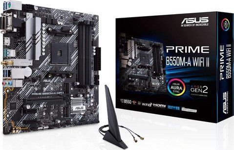 Материнська плата Asus PRIME B550M-A WIFI II 373577 фото