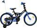 Дитячий двоколісний велосипед Enero EM-1057 18 Black/Blue 604673 фото 2