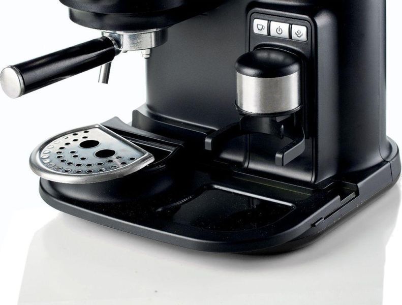 Кофеварка рожковая эспрессо Ariete 1318 Espresso Moderna Black (1318/02) 368474 фото