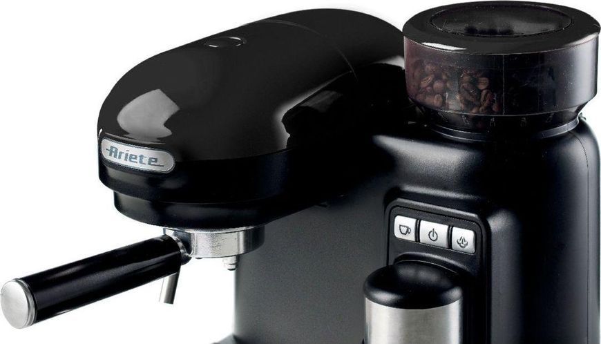 Кофеварка рожковая эспрессо Ariete 1318 Espresso Moderna Black (1318/02) 368474 фото