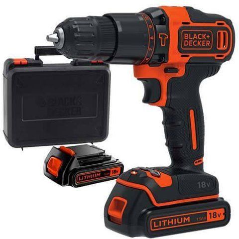 Шурупокрут Black+Decker BDCHD18KB 354439ua фото