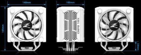 Воздушное охлаждение Zalman CNPS16X White 483970 фото