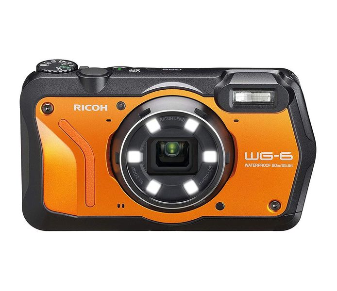 Ультра-компактный фотоаппарат Ricoh WG-6 Orange 228010 фото