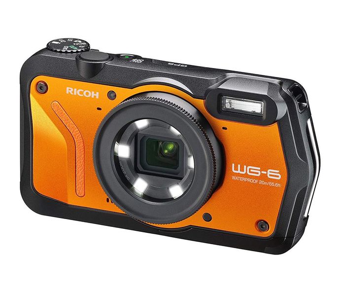 Ультра-компактный фотоаппарат Ricoh WG-6 Orange 228010 фото