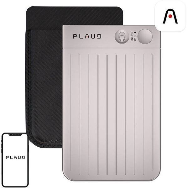Цифровий диктофон Plaud Note ChatGPT Empowered AI Voice Recorder Starlight 599707 фото