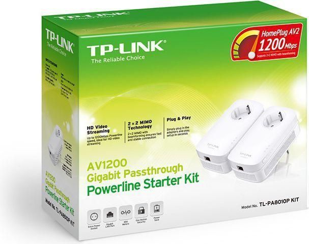Powerline-адаптер TP-Link TL-PA8010PKIT 194815 фото
