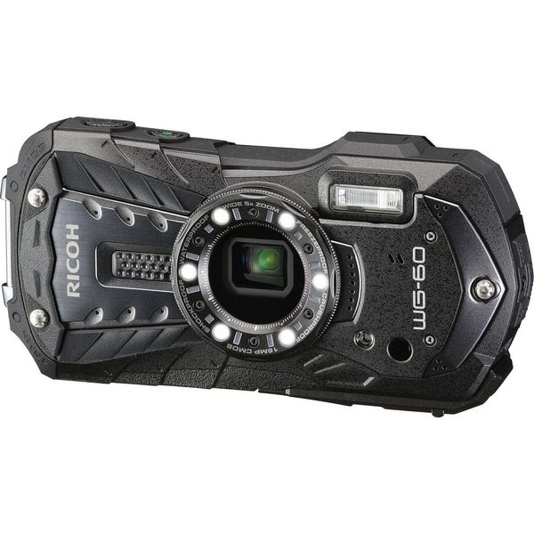 Ультра-компактный фотоаппарат Ricoh WG-60 Black 228003 фото