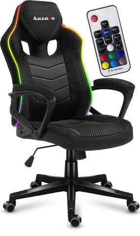 Комп'ютерне крісло для геймера Huzaro Force 2.5 RGB Carbon Mesh 403511 фото