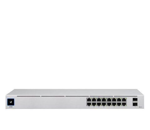 Коммутатор управляемый уровня 2 Ubiquiti USW-16-POE 477179ua фото