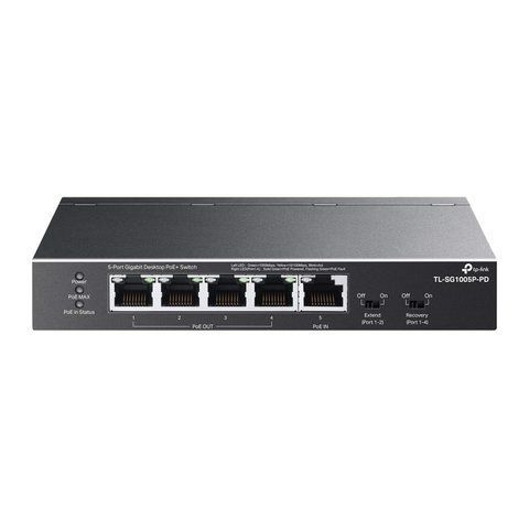 Комутатор керований TP-Link TL-SG1005P-PD 514735 фото