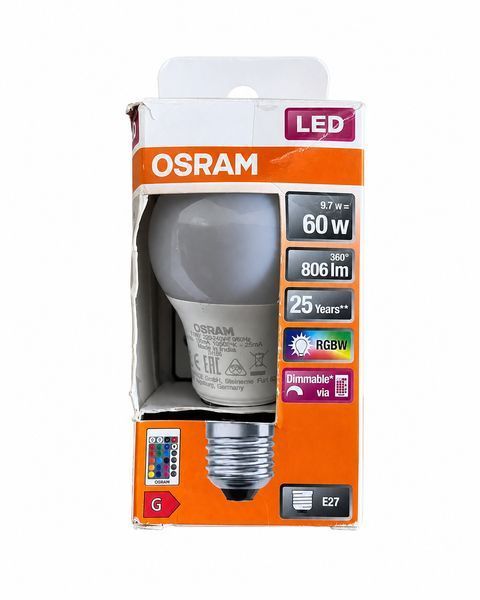 Уценка - Светодиодная лампа OSRAM STAR+ RGBW LED 10000172 фото