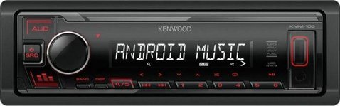 Бездискова MP3-магнітола Kenwood KMM-105RY 371088 фото