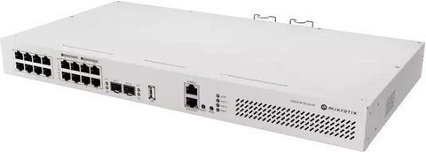 Комутатор керований рівня 3 Mikrotik CRS418-8P-8G-2S+RM 619967 фото