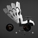 Комп'ютерне крісло для геймера Diablo Chairs X-One Prime Normal Size Ghosted White 606526 фото 11