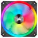 Вентилятор Corsair iCUE QL120 RGB 120mm PWM RGB (CO-9050097-WW) (УЦІНКА) 339703* фото 1