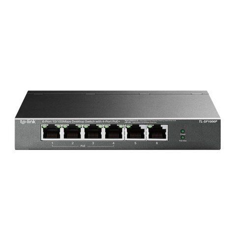 Комутатор некерований TP-Link TL-SF1006P 372496ua фото