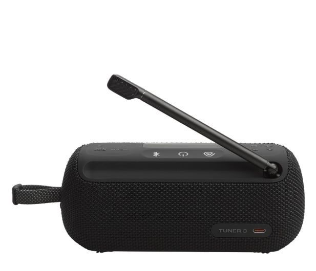 Портативний радіоприймач JBL Tuner 3 Black (JBLTUNER3BLK) 615935 фото