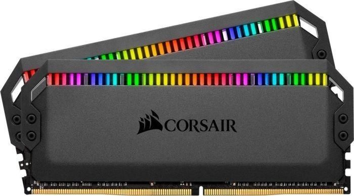 Память для настольных компьютеров Corsair 32 GB (2x16GB) DDR4 3466 MHz Dominator Platinum (CMT32GX4M2C3466C16) 350872 фото