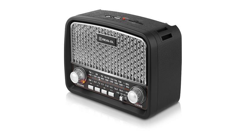 Радиоприемник Real-El X-520 Black (EL121800006) 580246ua фото