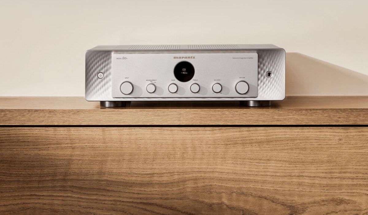 фото Стерео-підсилювач Marantz Model 60n Silver Gold