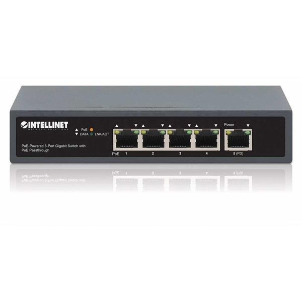 Комутатор некерований Intellinet IPS-05G-65W (561808) 503207 фото