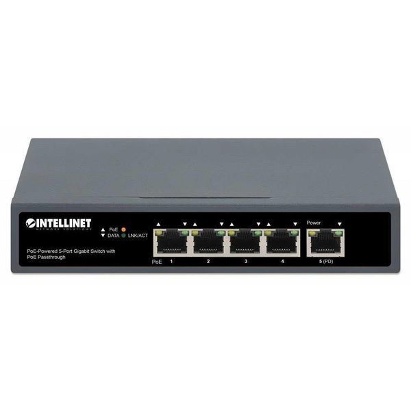 Комутатор некерований Intellinet IPS-05G-65W (561808) 503207 фото