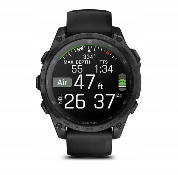 Смарт-годинник Garmin Tactix 8 - 51 mm Solar Includes Applied Ballistics Ultralight Solver (010-03407-00/01) 621715 фото