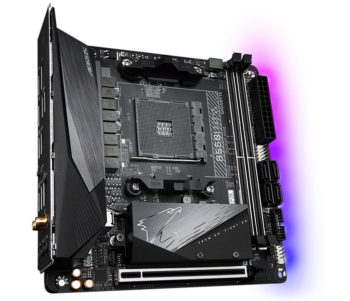 Материнська плата Gigabyte B550I AORUS PRO AX 343202 фото