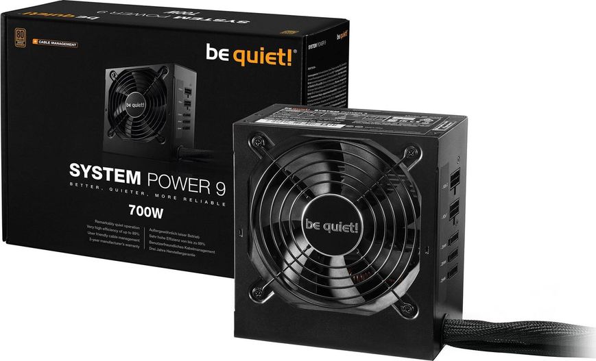 Блок питания be quiet! System Power 9 700W CM (BN303) 339197 фото