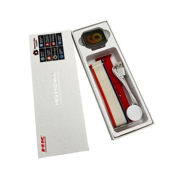 Смарт-годинник HK 9 Pro Max Plus 45mm Red 626989ua фото