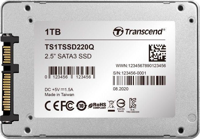SSD накопитель Transcend SSD220Q 1 TB (TS1TSSD220Q) 341243 фото