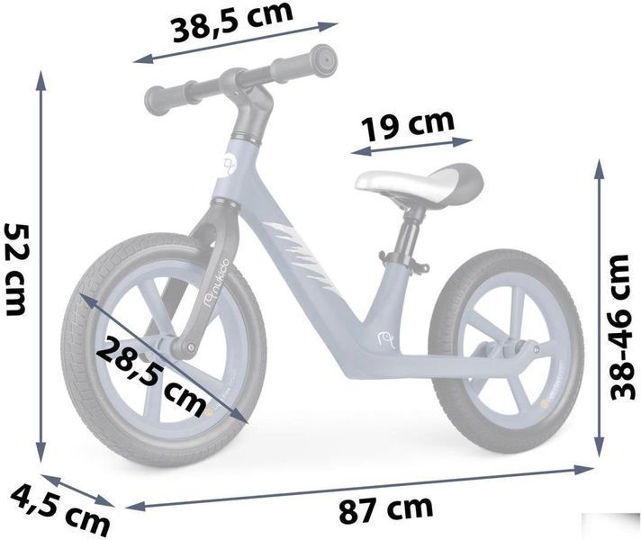 Беговел Nukido Light Flee Dark Blue 602753 фото