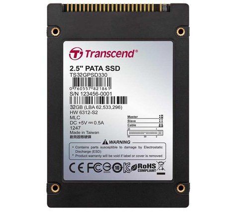 SSD накопитель Transcend 32 GB PSD330 (TS32GPSD330) 478897 фото