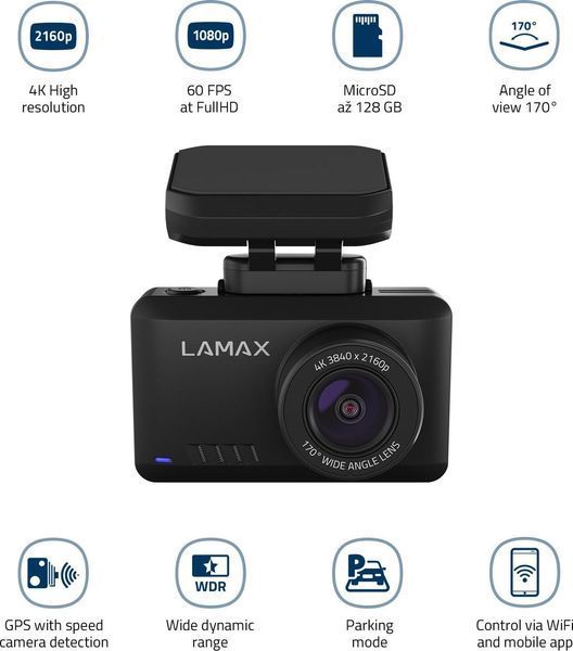 Автомобільний відеореєстратор Lamax T10 342231 фото