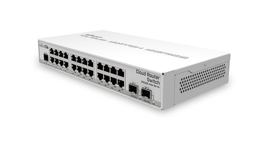 Комутатор Mikrotik CRS326-24G-2S+IN 514717ua фото