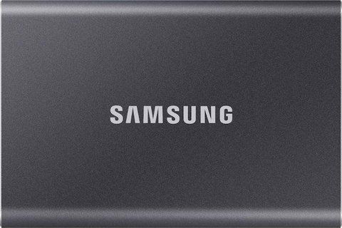 SSD накопичувач Samsung T7 2 TB Titan Gray (MU-PC2T0T/WW) 338743ua фото