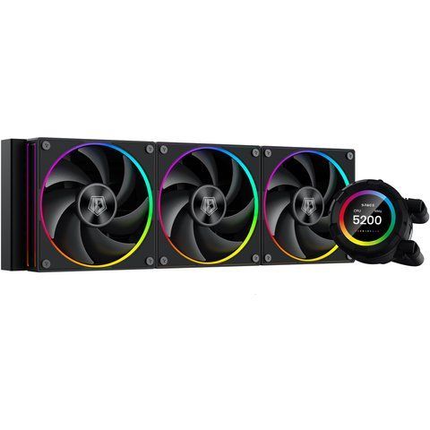 Водяное охлаждение ID-Cooling Space LCD SL360 577719ua фото