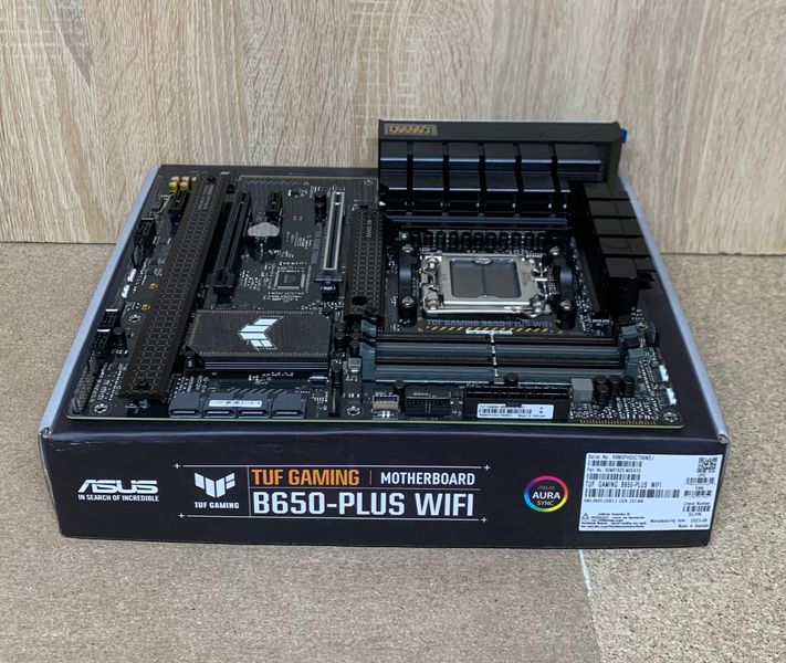 Материнська плата Asus TUF GAMING B650-PLUS WIFI (УЦІНКА) 463269* фото