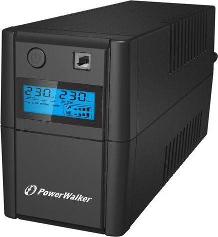 Линейно-интерактивный ИБП PowerWalker VI650SELCD (10120095) 332658 фото
