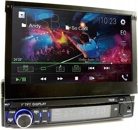 Бездисковая MP3-магнитола Continental TR723UB-BU 602546 фото