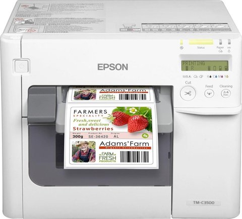 Принтер этикеток Epson TM-C3500 USB+Ethernet I/F (C31CD54012CD) 324214 фото