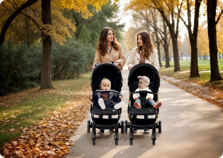 Прогулочная коляска Nukido Paseo Black 643757 фото