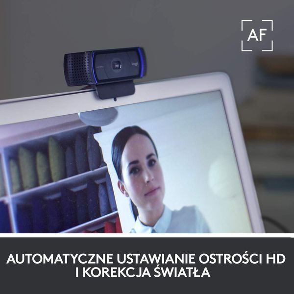 Веб-камера Logitech C920 Pro HD Webcam (960-000768, 960-000769, 960-001055, 960-001062, 960-000764) 134753 фото