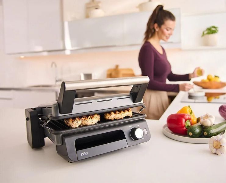 Электрогриль прижимной Braun MultiGrill CG5033IGY 605348 фото