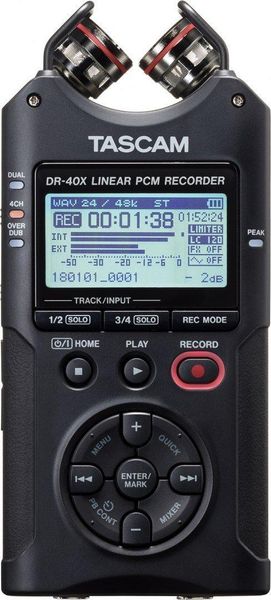 Цифровой диктофон Tascam DR-40X 370485 фото